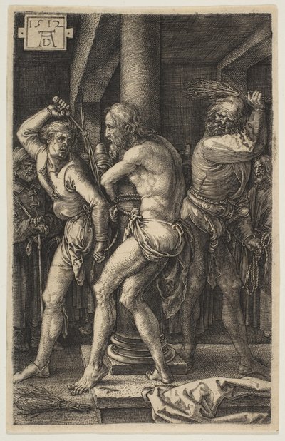 1512年、The Passionの鞭打ち。 作： Albrecht Dürer