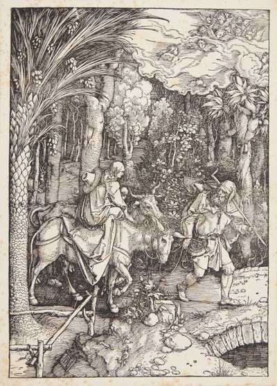 エジプトへの逃避 作： Albrecht Dürer