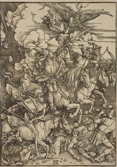 黙示録の四騎士 作： Albrecht Dürer