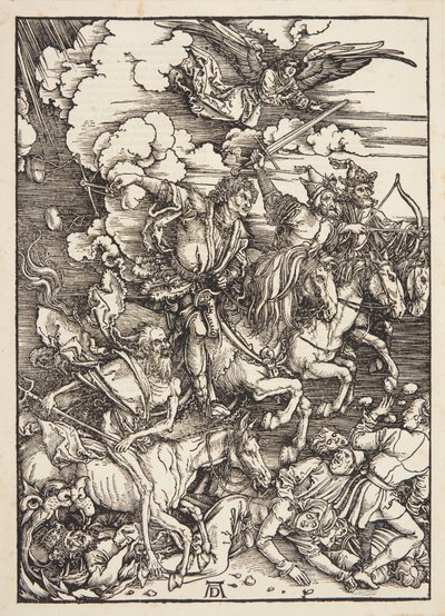 黙示録の四騎士 作： Albrecht Dürer