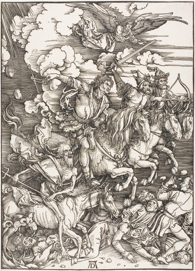 黙示録の四騎士、黙示録より 作： Albrecht Dürer