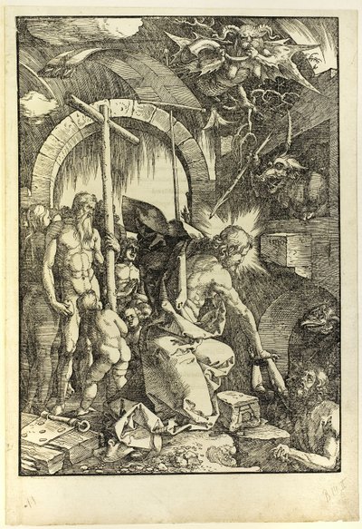 The Harrowing of Hell (大受難より) 作： Albrecht Dürer