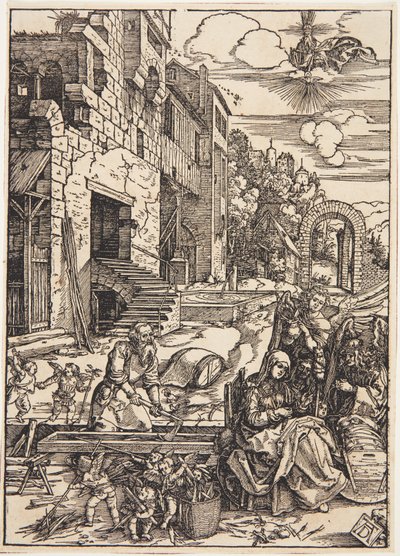 エジプトの聖家族 作： Albrecht Dürer