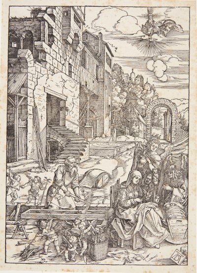 エジプトの聖家族 作： Albrecht Dürer