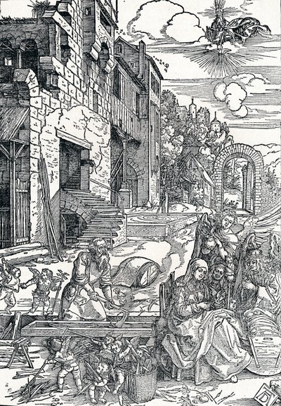 エジプトの聖家族、c1501-1502、1906 作： Albrecht Dürer