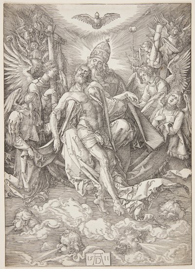 聖三位一体 作： Albrecht Dürer