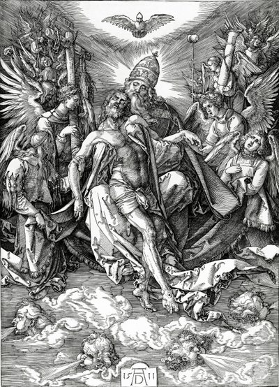 聖三位一体、1511 作： Albrecht Dürer