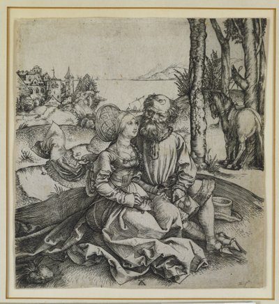 Ill Assorted Couple、1495年頃 作： Albrecht Dürer