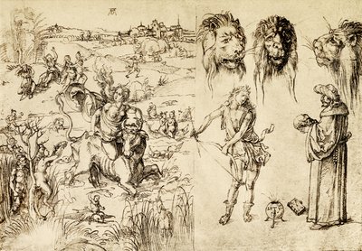 エウロパの誘拐 作： Albrecht Dürer