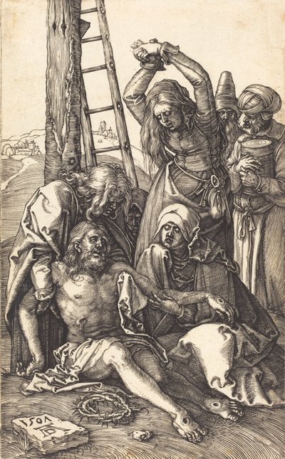 哀歌、1507年。 作： Albrecht Dürer