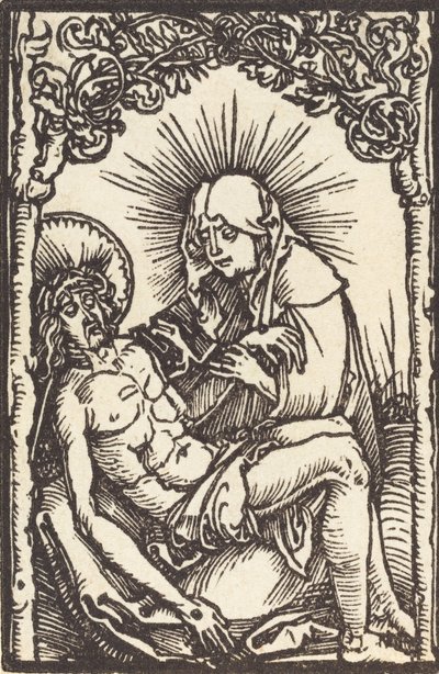嘆き、c。 1500。 作： Albrecht Dürer