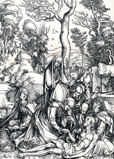 キリストの嘆き、1498 1906 作： Albrecht Dürer