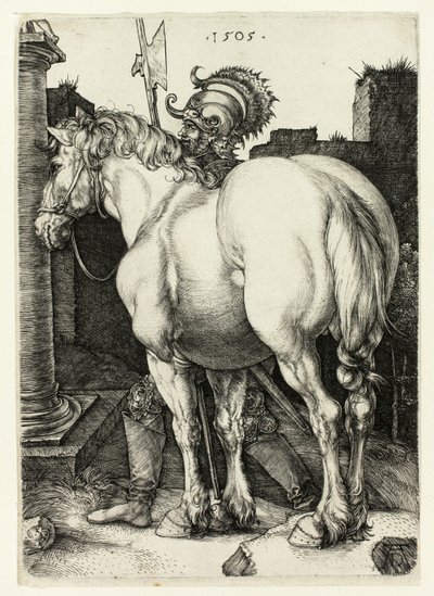 大きな馬 作： Albrecht Dürer
