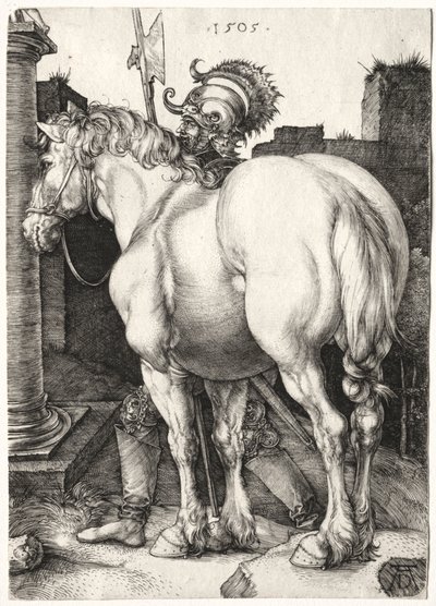 大きな馬 作： Albrecht Dürer