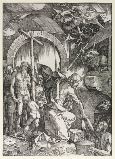 大受難：辺獄に降臨するキリスト 作： Albrecht Dürer