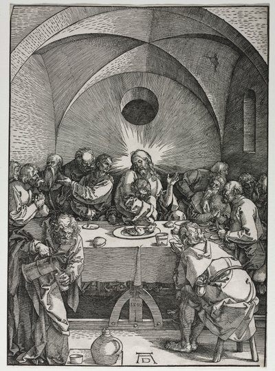 大きな情熱：最後の晩餐 作： Albrecht Dürer