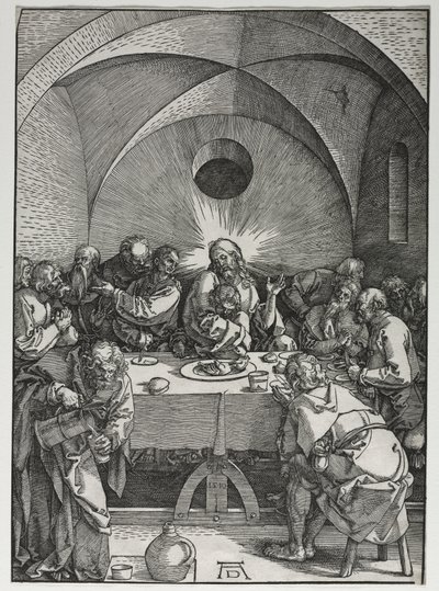 大きな情熱：最後の晩餐 作： Albrecht Dürer