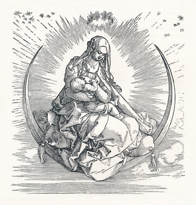 聖母の生涯、1511年、1906年 作： Albrecht Dürer