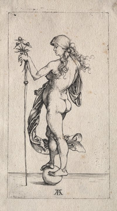 リトルフォーチュン、c。 1497。 作： Albrecht Dürer
