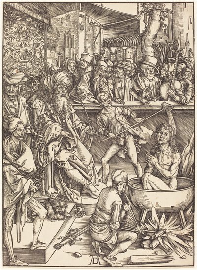 聖ヨハネの殉教 作： Albrecht Dürer