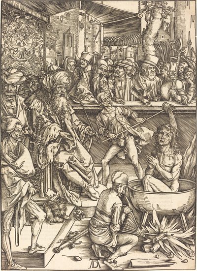 聖ヨハネの殉教 作： Albrecht Dürer