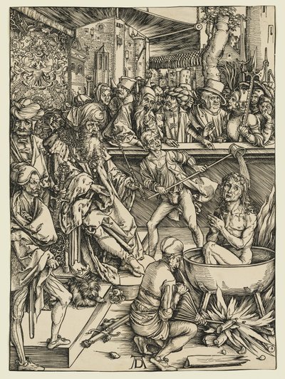 聖ヨハネの殉教 作： Albrecht Dürer