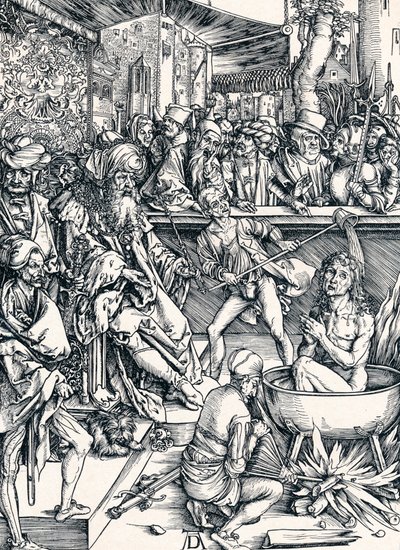 聖ヨハネの殉教、1498年1906年 作： Albrecht Dürer