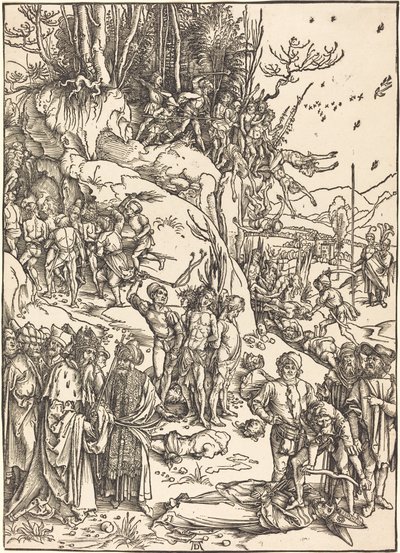 万人の殉教 作： Albrecht Dürer