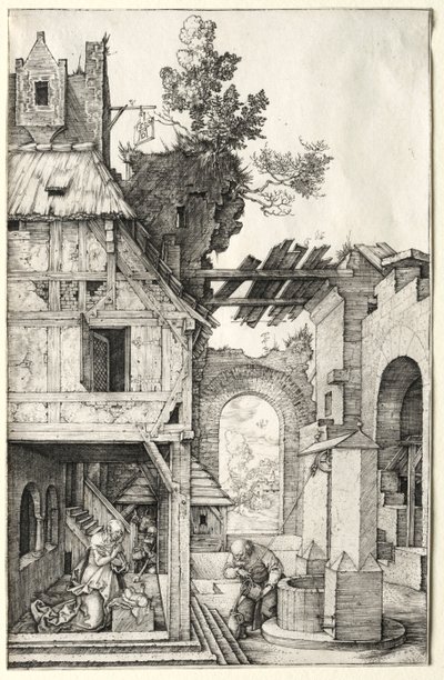 キリスト降誕、1504年。 作： Albrecht Dürer