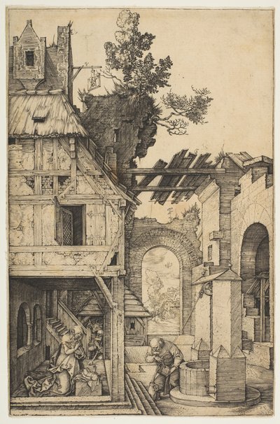 キリスト降誕、1504年。 作： Albrecht Dürer