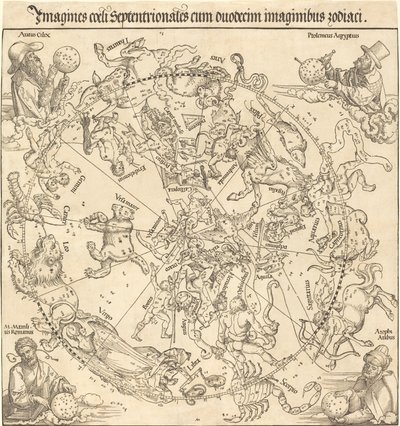 北天半球 作： Albrecht Dürer