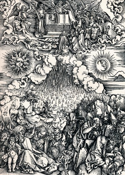 第5シールと第6シールの開封、1498年1906年 作： Albrecht Dürer