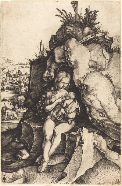 聖ヨハネ・クリソストムの苦行 作： Albrecht Dürer