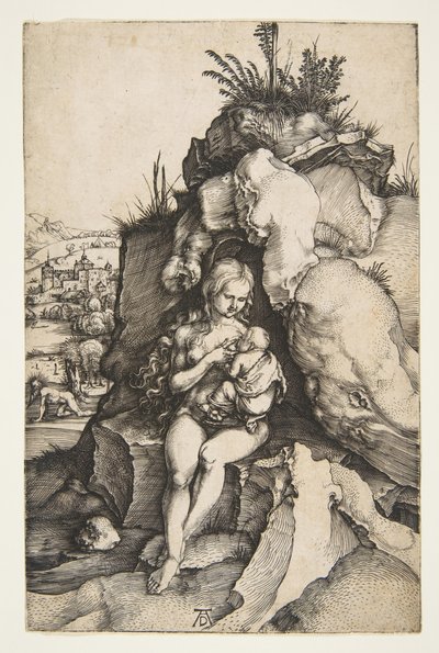 聖ヨハネクリュソストムの苦行1496年。 作： Albrecht Dürer