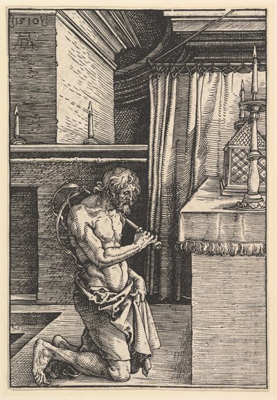 ペニテン、1510年。 作： Albrecht Dürer