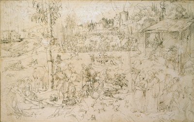世界の楽しみ、16世紀初頭 作： Albrecht Dürer
