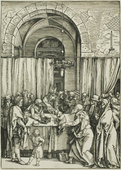 ヨアキムの献金の拒絶（『聖母の生涯』より 作： Albrecht Dürer