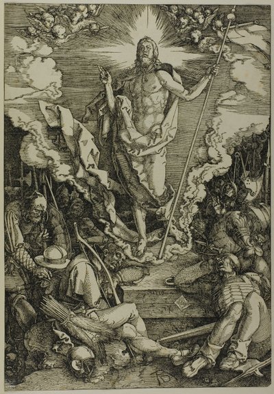 大いなる受難より、復活 作： Albrecht Dürer