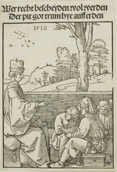 学校の先生 作： Albrecht Dürer