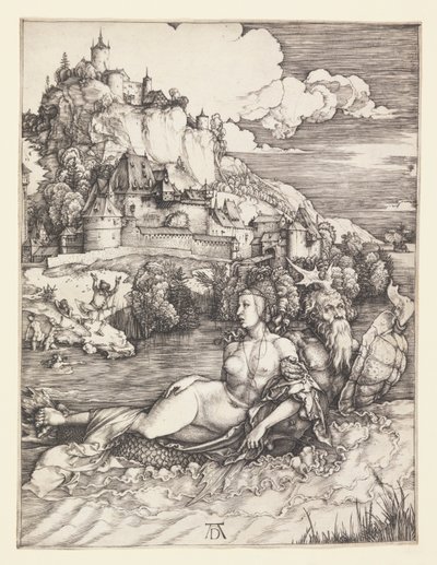 海の怪物 作： Albrecht Dürer