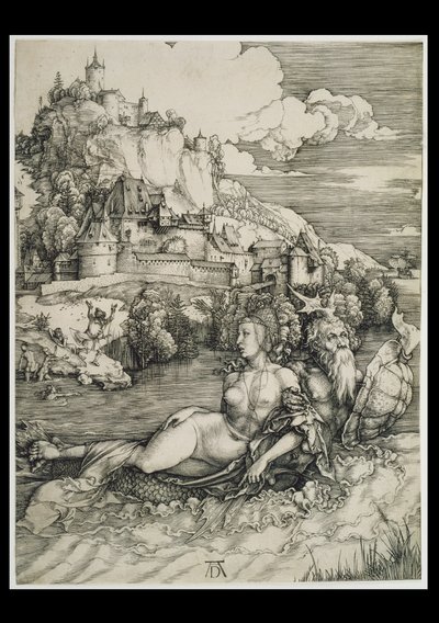 海の怪物 作： Albrecht Dürer