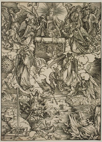 七つのトランペット 作： Albrecht Dürer