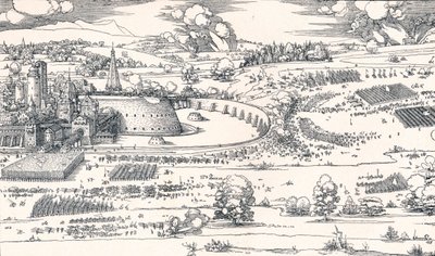 要塞の包囲I、1527年1527年 作： Albrecht Dürer