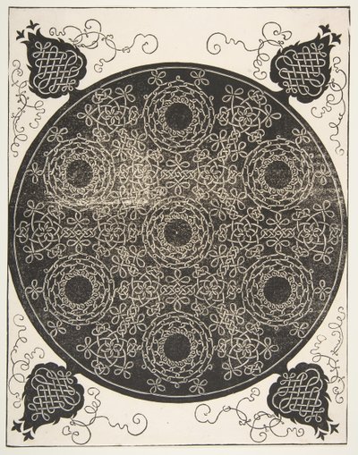 シックスノット。 1521年以前の、セブンリースとインターレースされたラウンデル。 作： Albrecht Dürer