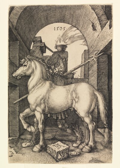 小さな馬 作： Albrecht Dürer
