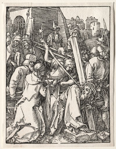 小さな情熱：十字架を負うキリスト 作： Albrecht Dürer