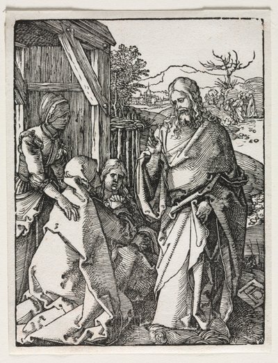 小さな受難：聖母の別れを告げるキリスト 作： Albrecht Dürer