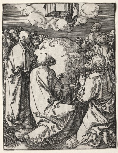 小さな情熱：アセンション 作： Albrecht Dürer
