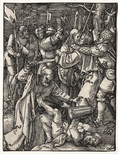 小さな情熱：キリストの裏切り 作： Albrecht Dürer