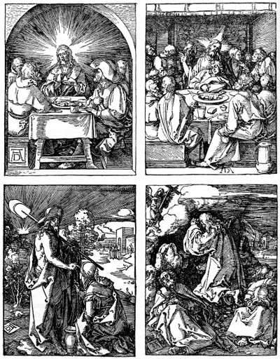 小さな情熱シリーズ、1509-1511、1936 作： Albrecht Dürer